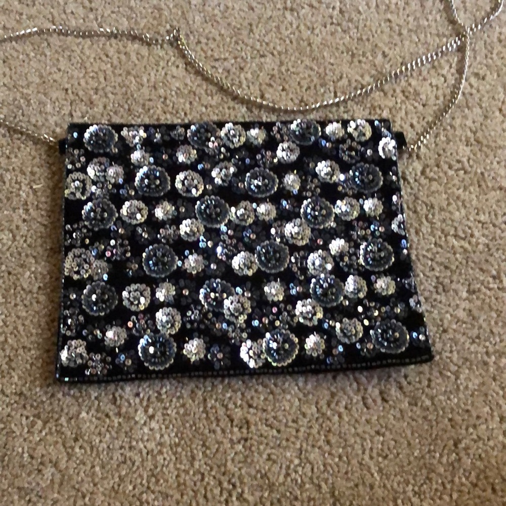 Sparkly clutch never used
